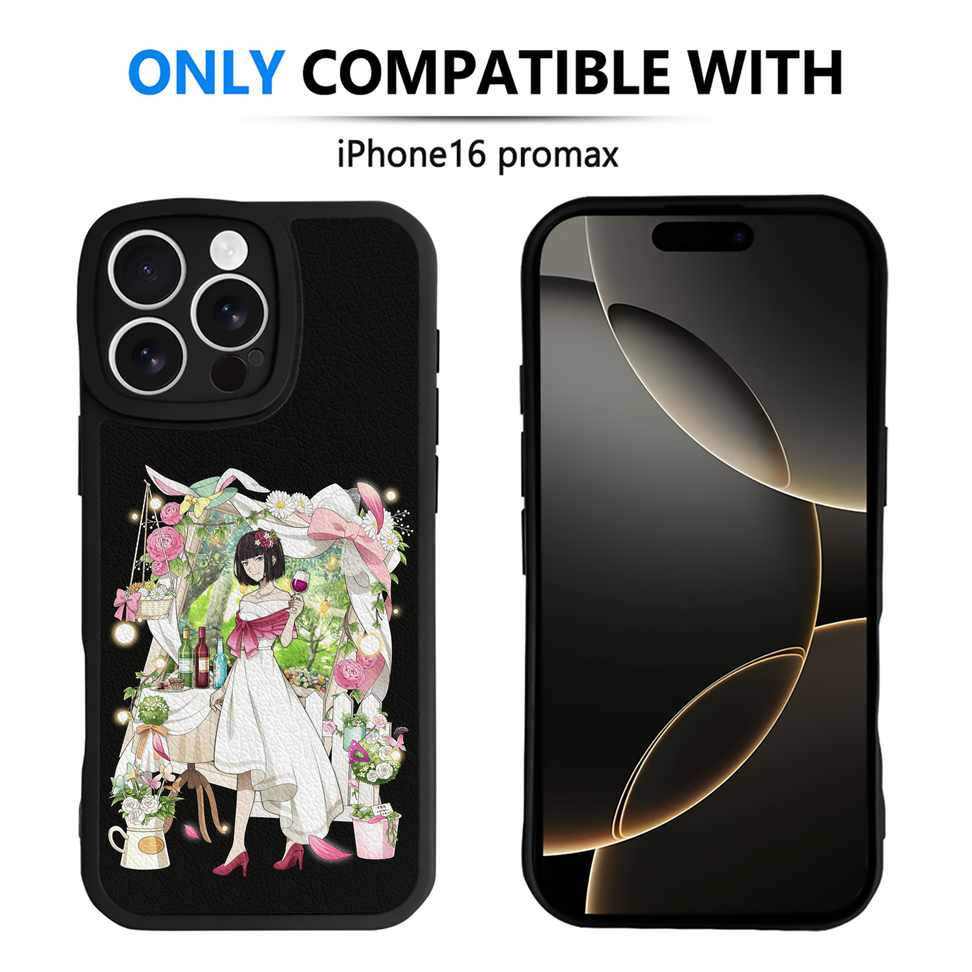 （画像用） 文豪ストレイドッグス Bungo Stray Dogs 【iPhone 16シリーズ対応】シリコンスマホケース（レザー調） 材質：シリコン